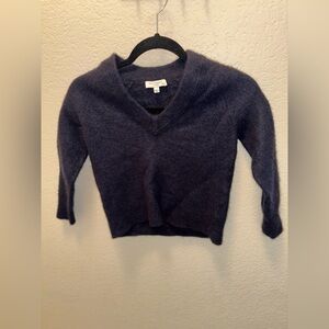 Equipment Women’s XS Dark Blue V-Neck Sweater